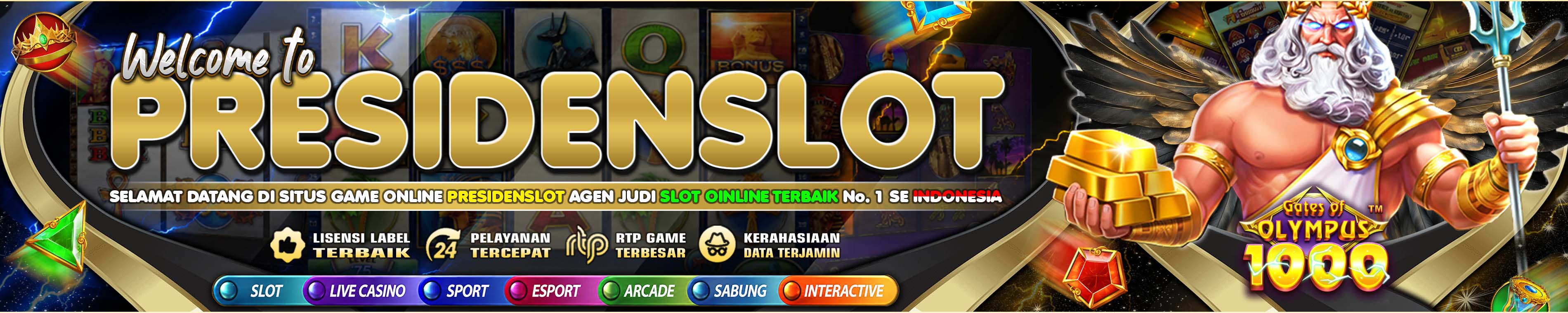 WELCOME TO - WEB PRESIDENSLOT